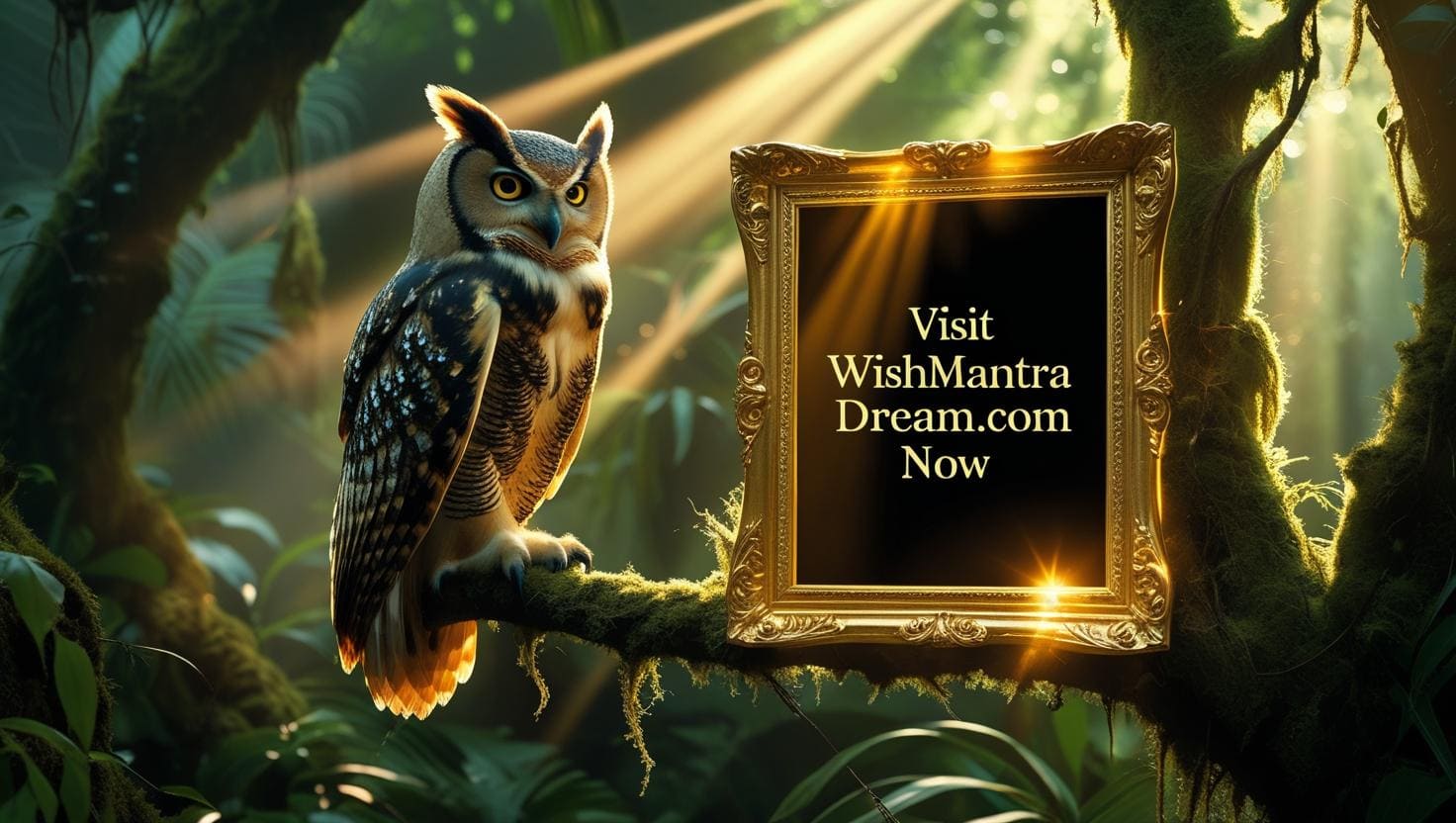 Owl Frame WMD Spiritual Art